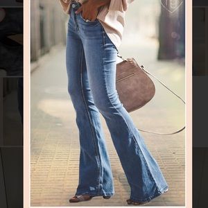 High Waisted Bootcut Jeans